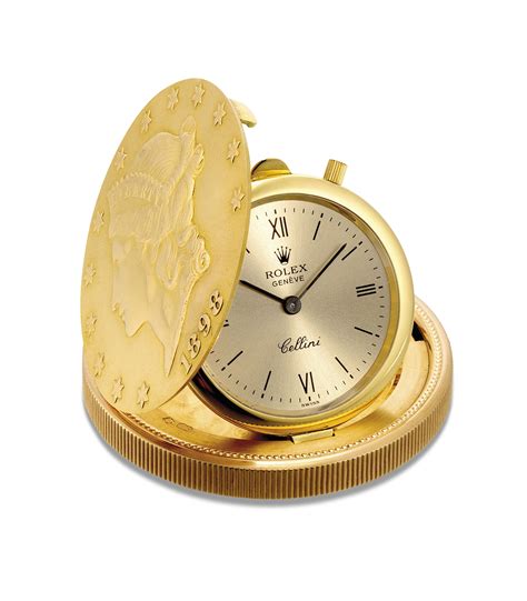 gold coin rolex